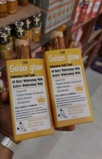 X2 Golden Glow Body Milk 500ml Lotion Intensive Active Whitening Milk 2 Pcs 