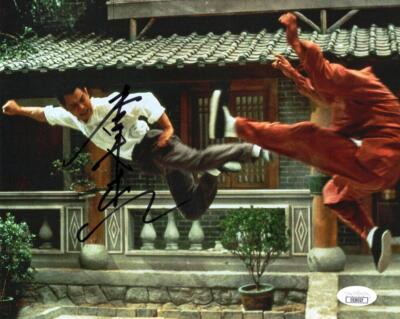 Jet Li Signed Jet Li Signed Autograph 8x10 Photo - Legendary Martial Arts Icon w/ JSA ...