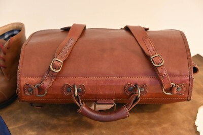 I Medici Firenze Leather Italian Briefcase/Messenger Bag 16  display picture 1