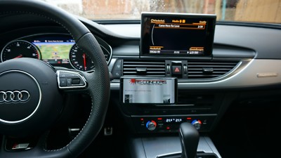 RS-Mount,fahrzeugspezifischer Handyhalter passend für Audi A7/RS7 C7 Bj. `10-`18