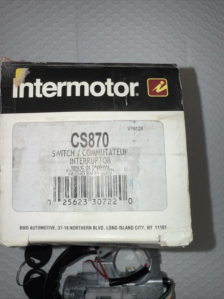 点火锁和气缸开关日产 Sentra,Maxima 96-99 Intermotor CS87O — 第 4/4 张图片