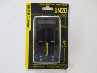 Nitecore UM20 Li-ion Battery Charger
