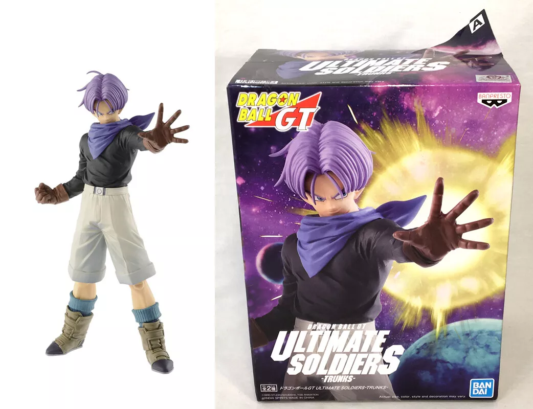 Dragon Ball Z Grandista Resolution of Soldiers Future Trunks 7-Inch  Collectible PVC Figure [Saiyan Armor, Damaged Package]