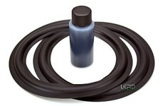 2 6.5" Rubber Speaker Surround Repair Kit Woofer SB601