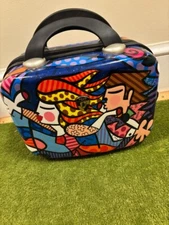 Heys USA Britto Love Blossom Design Beauty Hard Case  Cosmetic Makeup Luggage