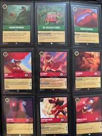 Disney Lorcana First Chapter - All First Chapter Cards Available #1-204 NM+