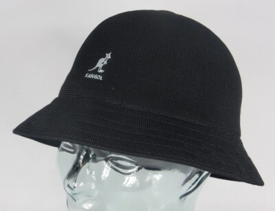 Original KANGOL TROPIC CASUAL Hut Bucket Hat Bobby schwarz Mütze Sommerhut NEU