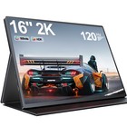 UPERFECT 16" 120Hz Monitor 2560*1600 2K Portable Monitor Gaming Monitor for PS