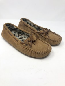 leopard moccasin slippers