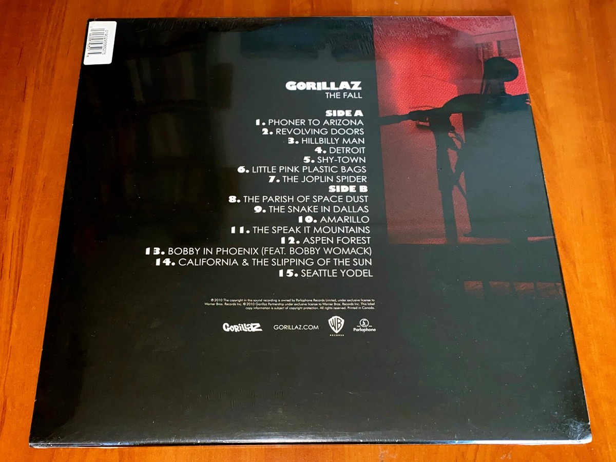 英、欧、米LP Gorillaz The Fall 190295491215 Parlophone, Warner Records /00260 Gorillaz – The Fall – Vinyl (Green (Translucent Forest Green), LP