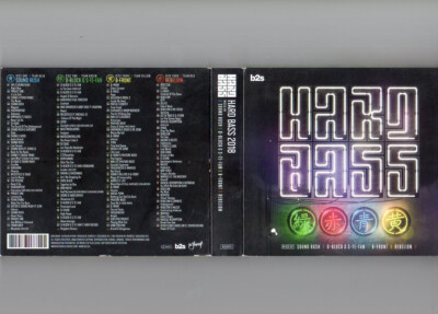 Hardbass 2018 MIXED BY SOUND RUSH - D-BLOCK & S-TE-FAN - B-FRONT - REBELION 4CD