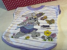 VTG. 1980  S BATES JAMA/ TONKA CORP. POUND PUPPIES LAVENDER DOLL SLEEP SHIRT, USA