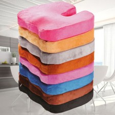 Medium Firm Memory Foam Coccyx Seat Cushion Support Pillow Sciatica Pain Relief