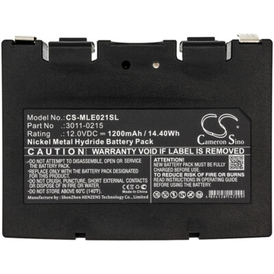 1200mAh Battery for Minelab Sovereign Elite Metal Detector,P/N:3011-0215 14.4Wh