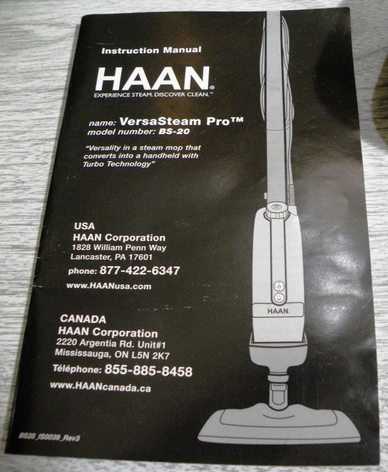 Haan versasteam pro multi steam floor cleaning sanitizer mop jpg 1318x1600 Haan  fs20 steam cleaner supplies