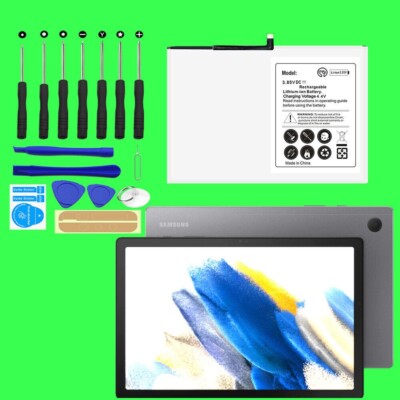 7200mAh Grade A+ Battery+ToolS for Samsung Galaxy Tab A8 LTE 10.5'' SM-X205N USA
