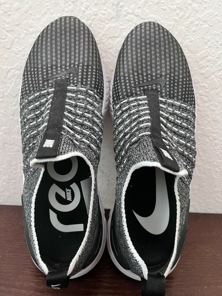 Nike React Phantom Run FK Flyknit 2 Oreo Black Grey Blend  display picture 3