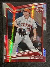2022 Panini Elite Extra Edition Prime Numbers C Die-Cut /204 Pete Hansen #97