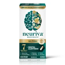 Neuriva Brain Health Ultra Capsules 60ct