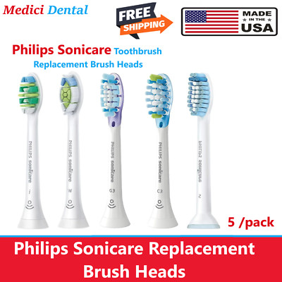 Philips Sonicare C3, G3, A3, Premium Plaque Control Sonic Tooth Brush Heads
