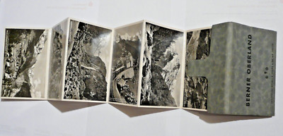 Postkarten 9x14 cm als Klappmappe mit Hülle ''Berner Oberland''