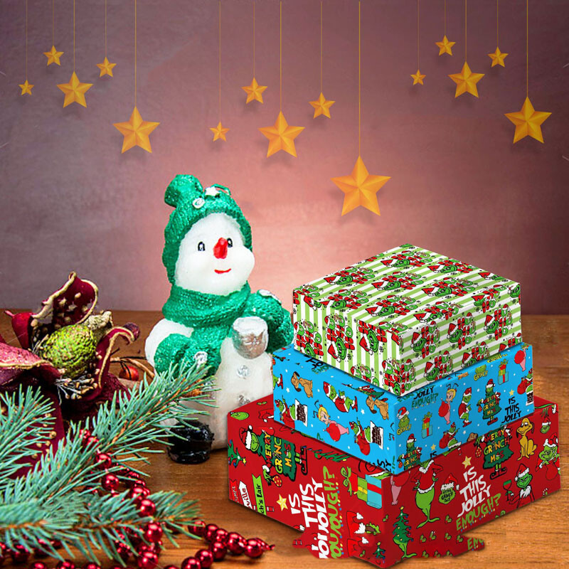 10 x The Grinch Christmas Gift Wrap The Grinch Christmas Wrapping