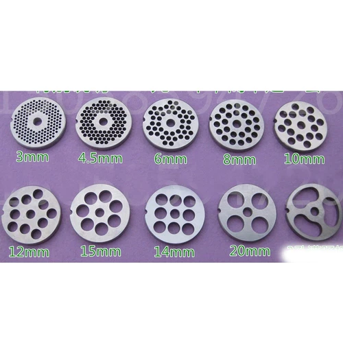 1 X Piastra Foro Tritacarne Disco Tritacarne Ricambio 3mm-20mm #12 - Foto 1 di 6