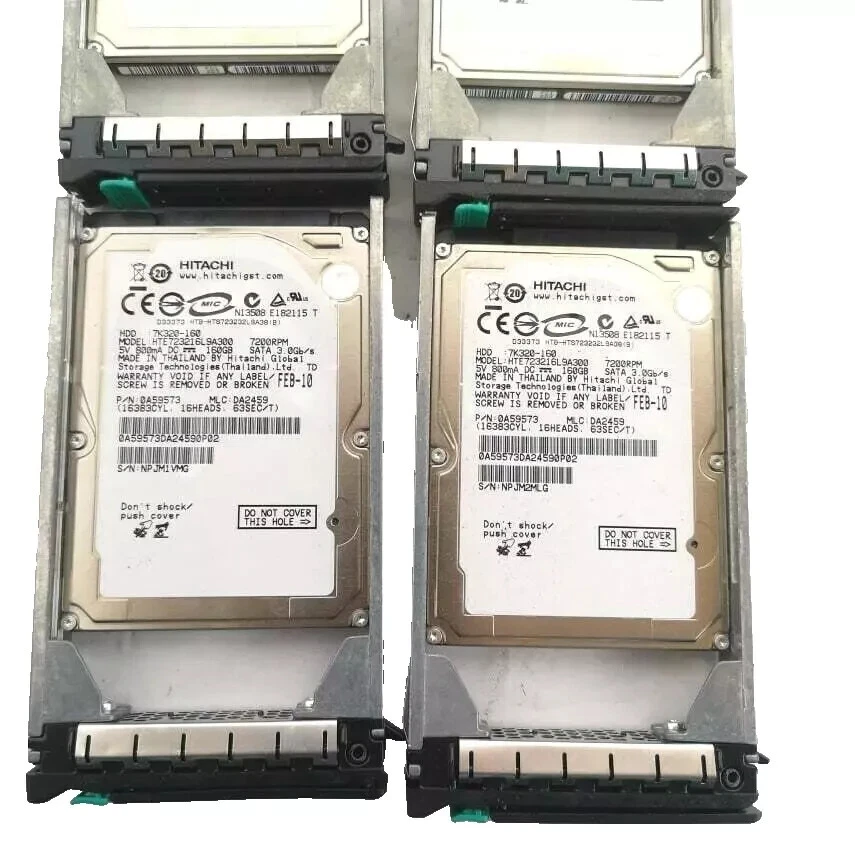 Lot of 4 Hitachi Z7K320-160 160 GB 2.5 inch Hard Drive - Image 2 of 4