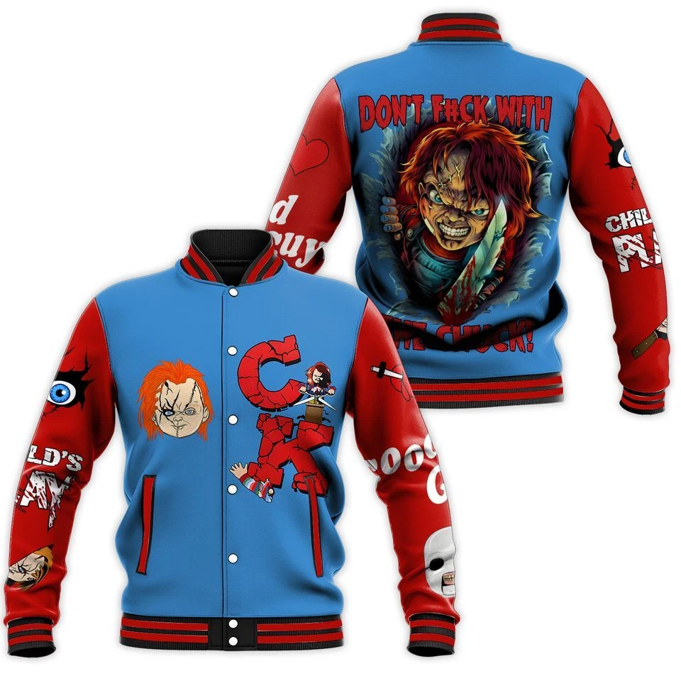 Chucky Dont Fck With The Baseball Jacket