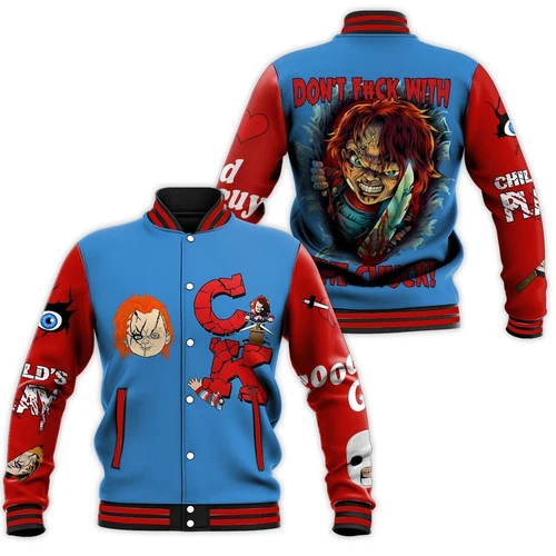Chucky Dont Fck With The Baseball Jacket