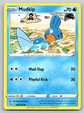 Mudkip 062/264 Common Fusion Strike Pokemon Card - NM Near Mint