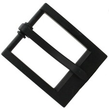 Heel Bar Belt Buckle Black 1-1/4" 1567-13