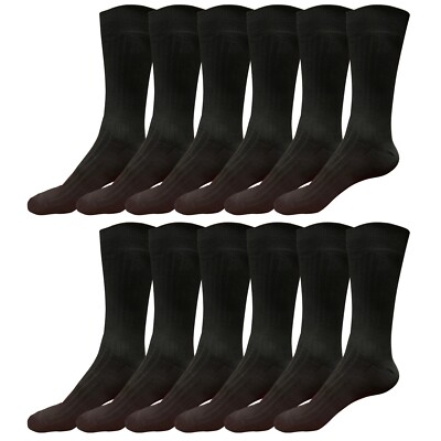 men's cotton over the calf dress socks Zkano Oliver - Ribbed Organic Cotton Over Calf Socks
