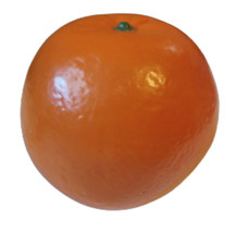 Play Food Life Size Realistic Orange