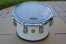 LUDWIG USA 7-PLY CLASSIC MAPLE 12" WHITE TOM for YOUR DRUM SET or MARCHING J561