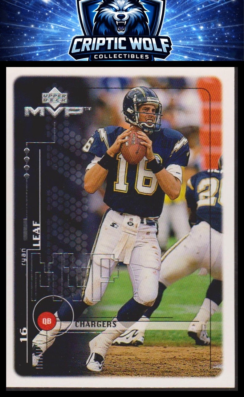 1999 Upper Deck MVP #159 Ryan Leaf San Diego Chargers