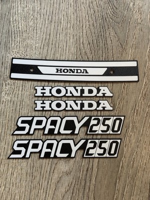 Honda Spacy 250 Emblem Set   Scooter Badges 3D Printed - Elite 250