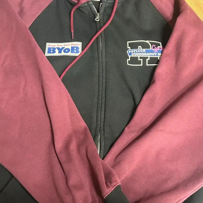 Codegraphy Hoodie Zip-up Lightly Used Casual Style - image 2