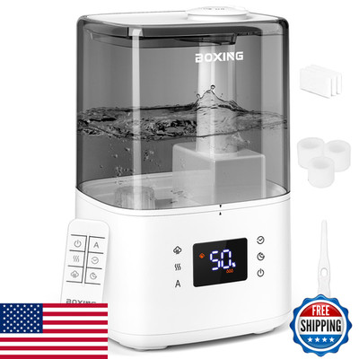 Boxing Warm And Cool Mist Humidifiers For Bedroom Large Room Homeair Humidifier