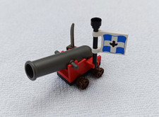 LEGO PIRATES Cannone Cannone Bandiera Imperiale Nave dei Pirati 6285 Black Seas Barracuda