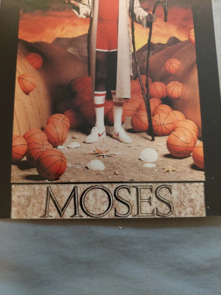 Vintage Nike Poster Card Moses Malone - Image 3 of 4