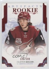 2017-18 Upper Deck Artifacts Rookies Ruby 333/399 Clayton Keller #179 1o3