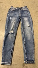 H M Distressed Skinny Jeans