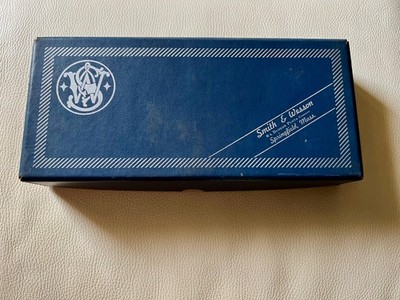 Smith & Wesson ''Factory Box'' von 1970 (für Model 19-3 4'')