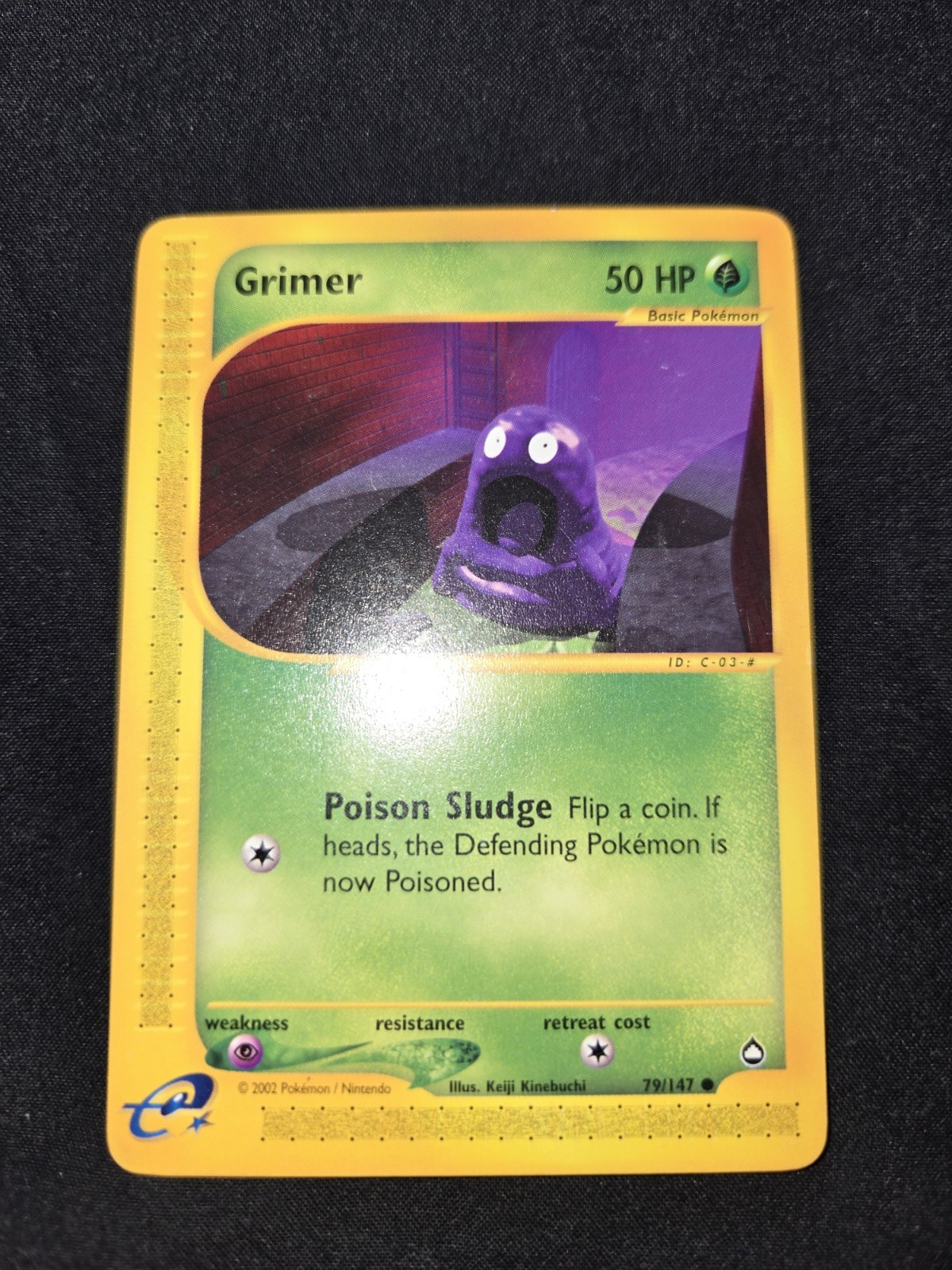 Grimer 79/147 Pokémon Aquapolis E Reader - NM