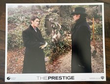 The Prestige 11x14 Photos RARE Christopher Nolan David Bowie Bale Jackman