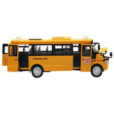 Pull-Back Diecast School Bus Models Light & Music Toy United States School Bus N