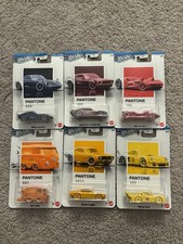 Hot Wheels 2026 Silver Series Pantone A Case Set of 6 Cars