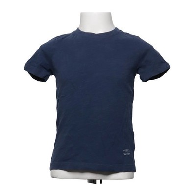 KappAhl, T-shirt, Größe: 104, Blau, Baumwolle, Einfarbig, Unisex (Kinder) #Cme