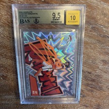 BO NIX 2024 Panini Absolute KABOOM Horizontal SP SSP RC Rookie BGS 9.5 Auto 10
